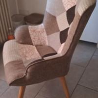 Poltrona + poggiapiedi