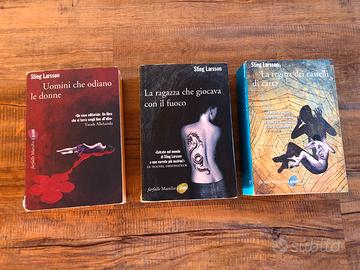 LIBRI TRILOGIA UOMINI CHE ODIANO LE DONNE