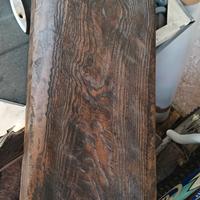 mensola di legno castagno 