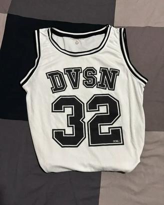 Canotta Basket Uomo Bianca Chapter "DVSN 32"