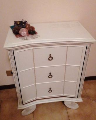 Mobiletto multiuso legno vintage 