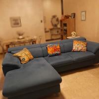 Divano ad angolo trasformabile in un comodo letto