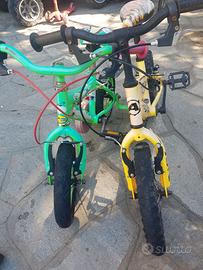 Coppia biciclette bambino