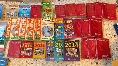 Lotto 3 cataloghi francobolli