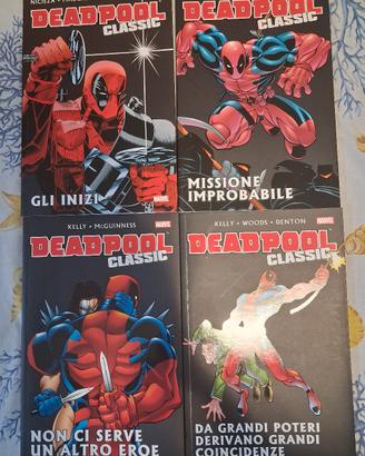 Deadpool Classic da volume 1 a 4