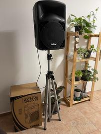KARMA BX 6712A 12" 300W + Treppiede - Monza