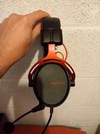 Cuffie Gaming Mpow Jack 3.5mm con Microfono