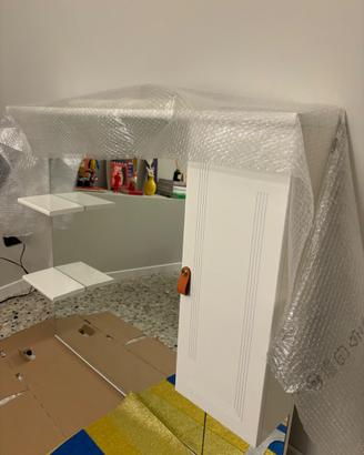 REGALIAMO Specchio bagno con mobiletto