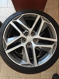 Gomme ( quasi nuove) e cerchi da 18 Peugeot 308
