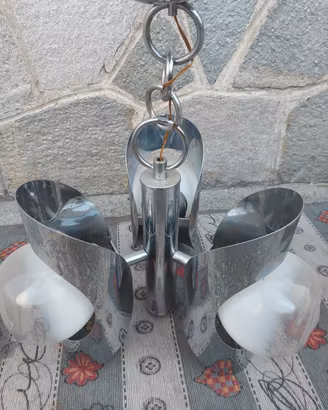 lampadario vintage space age
