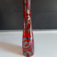 Vaso Vetro Soffiato Argento 999 "HAITI" by GARBATO