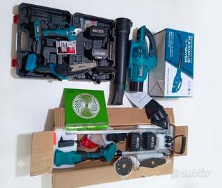 Kit GIARDINAGGIO a batteria 4 in 1 