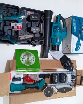 Kit GIARDINAGGIO a batteria 4 in 1 