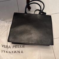 Borsa grande in pelle