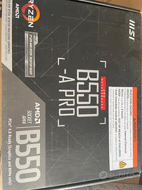 MSI B550-A PRO Scheda Madre ATX,