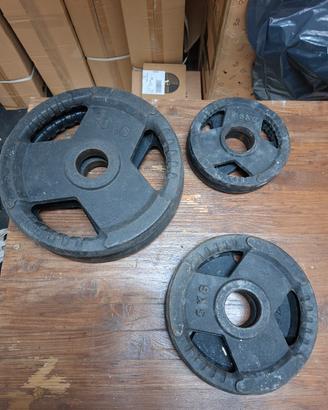 dischi ghisa vari kg Foro da 5"