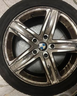 Set 4 cerchi in lega BMW 18” con gomme – 5 fori