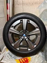 4 Cerchi lega BMW 17 + gomme Bridgestone Turanza