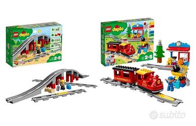 Lego Duplo Treno con ponte e binari extra