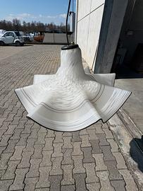 Lampadario in vetro di murano