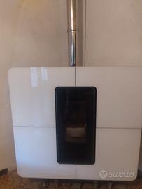 TERMOSTUFA IDRO THERMOROSSI A PELLET 