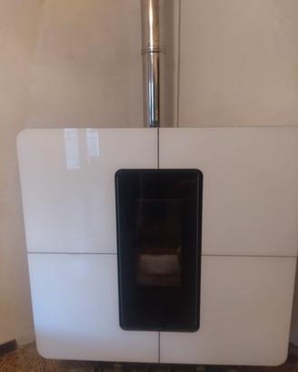 TERMOSTUFA IDRO THERMOROSSI A PELLET 
