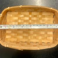 Cestino paglia rettangolare