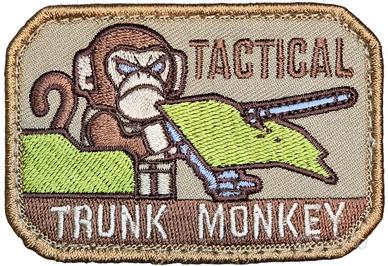Patch tattica MILSPEC MONKEY “Trunk Monkey” Velcro