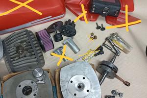 Ricambi gilera 5vTrial Enduro 4v