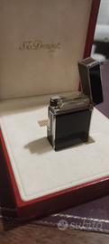 Accendino S.T. Dupont Ligneo 1 Palladio lacca nera