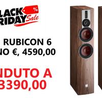 DALI RUBICON 6 COPPIA DIFFUSORI  PAVIMENTO WALNUT