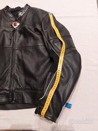 Giacca moto pelle