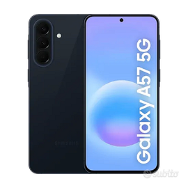 SAMSUNG GALAXY A57 BLACK 5G 128 GB 8 GB NUOVO