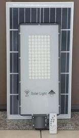 Lampione Stradale Solare a LED 300W con Comandi