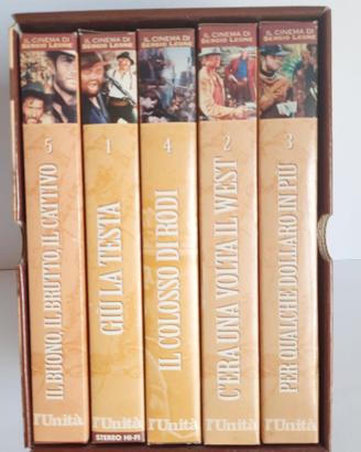 collezione Videocassette VHS Sergio Leone