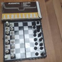 Scacchiera magnetica da viaggio completa