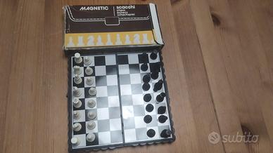 Scacchiera magnetica da viaggio completa