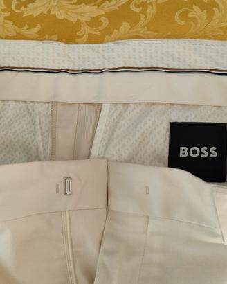 PANTALONE CASUAL BOSS BIANCO

