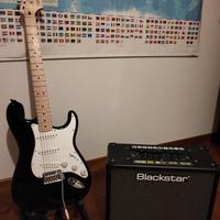 chitarra e amplificatore 