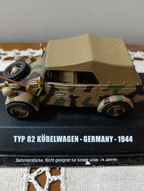 Modellino Kubelwagen 1944 in scala 1/44