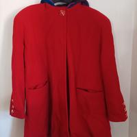 Giaccone donna rosso Lanificio Campore 