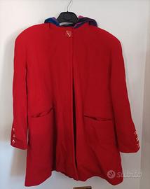 Giaccone donna rosso Lanificio Campore 