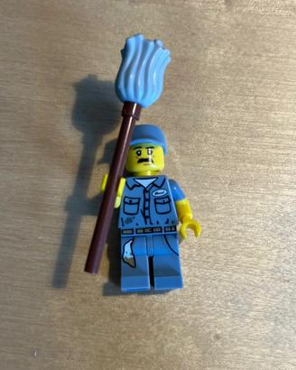 Lego Minifigure Janitor