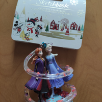 Statuetta Disney Frozen Elsa e Anna