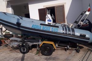 Gommone, motore e carrello