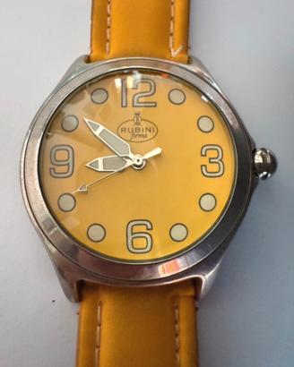 Orologio da polso Rubini firma giallo