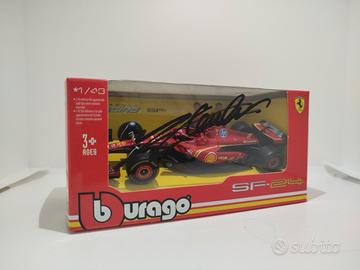 Modellino autografato da Charles Leclerc 