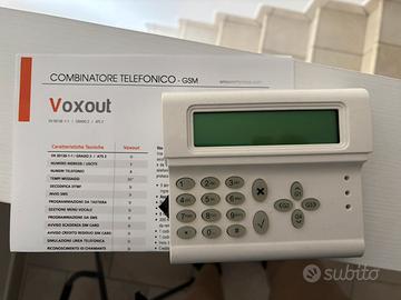 Combinatore telefonico GSM marca VOXOUT