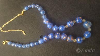 collana in vetro di murano 
