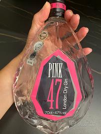 Bottiglia vuota gin Pink 47